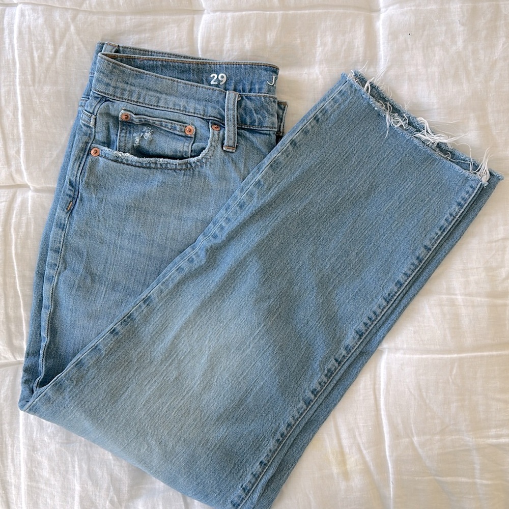 J. Crew Slim Boyfriend Denim Jeans